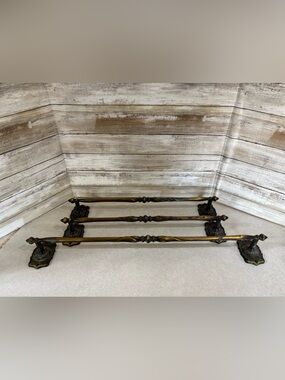 3pc collection of vintage Androck towel bars